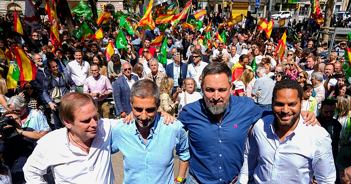 Vox convoca una manifestación en la plaza Kennedy de Barcelo