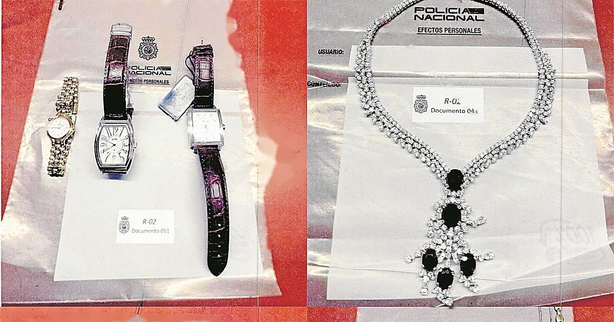 Las joyas de Zapatero están valoradas en 1.300.000 euros