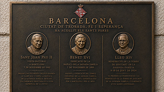 El PP propone crear un espacio en Barcelona para conmemorar las visitas de los Papas León XIV, Benedicto XVI y San Juan Pablo II