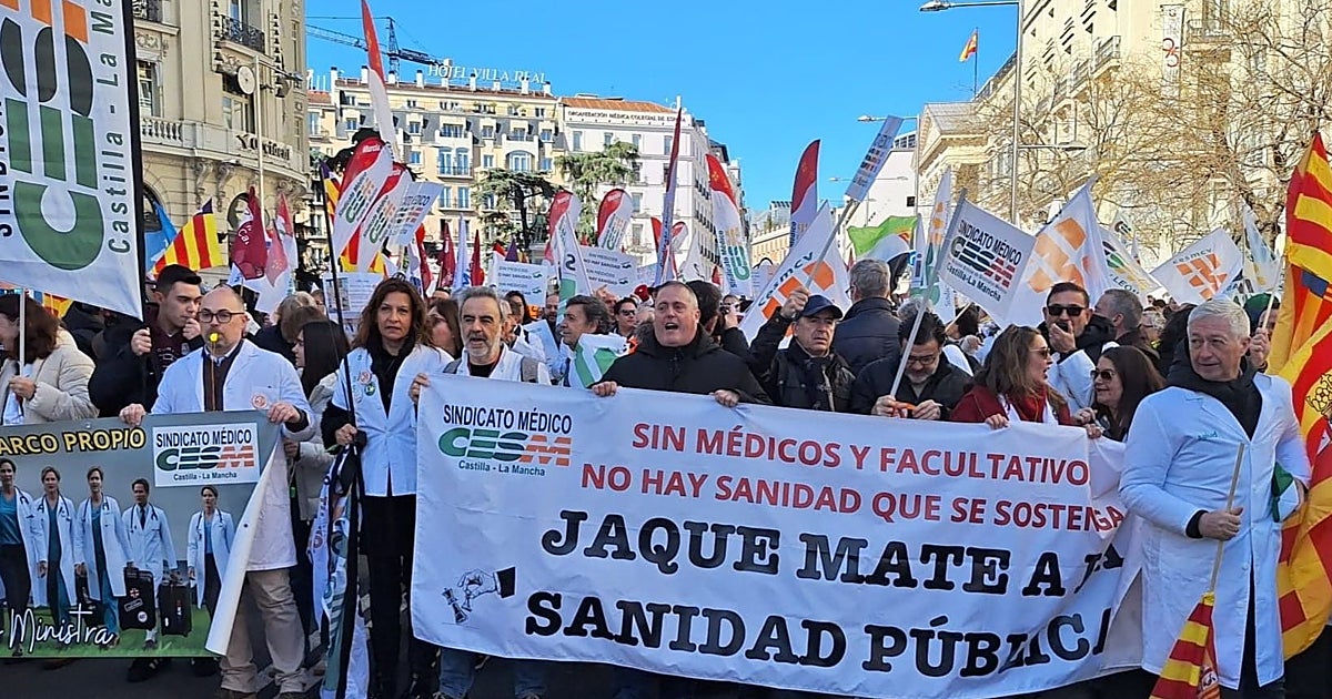 Los médicos vuelven a la huelga la próxima semana y el CESM llama a la movilización masiva