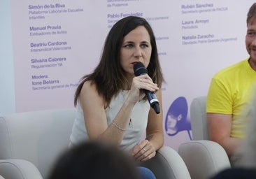 Belarra será candidata a la Comunidad contra «la mierda de gobernantes de Madrid»