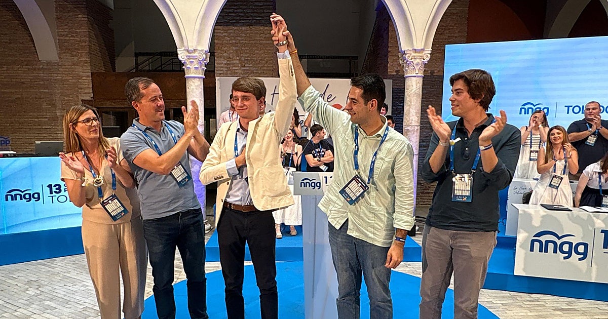 Iker Martínez, elegido por unanimidad nuevo presidente de Nuevas Generaciones de Toledo