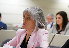 La senadora del PP y alcaldesa de Aguilar de Campoo, María José Ortega, herida grave tras un accidente de tráfico