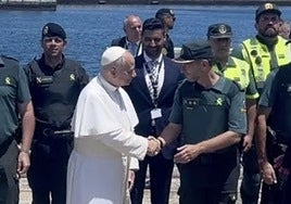 El gaditano que veló por la seguridad del Papa y del Rey en Tenerife: «Ha sido una experiencia única, profesional y personalmente»