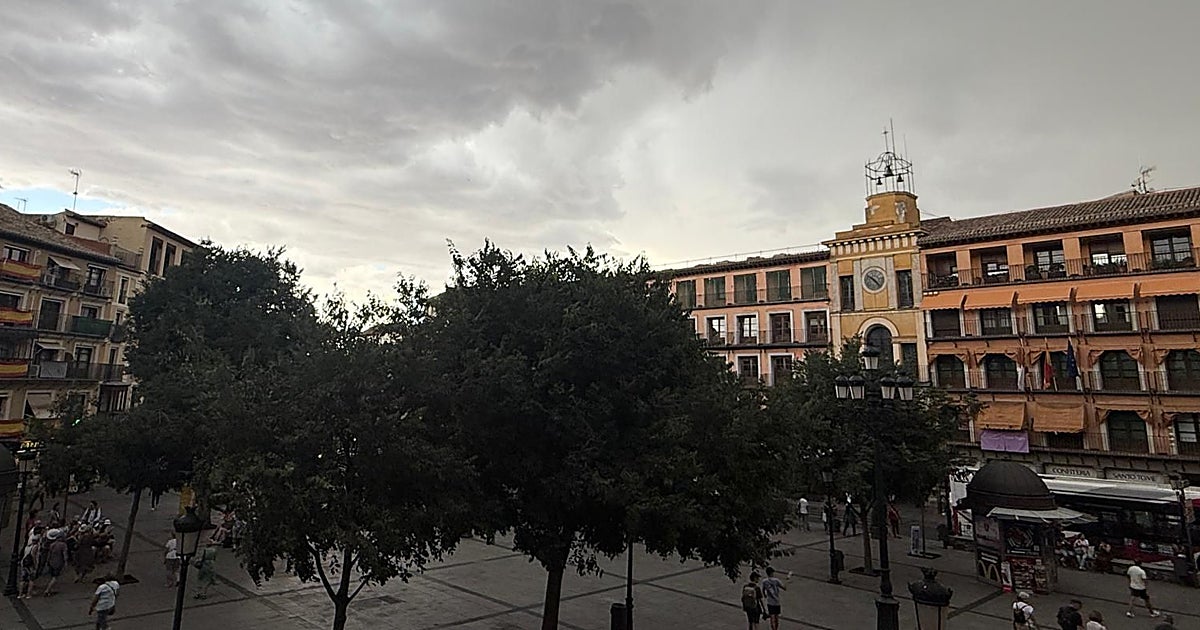 Castilla-La Mancha, en aviso amarillo por tormentas este lunes con riesgo de granizo