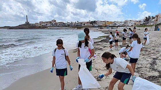 Alumnos de Murcia y la Vega Baja impulsan acciones para proteger la sostenibilidad del mar y las playas