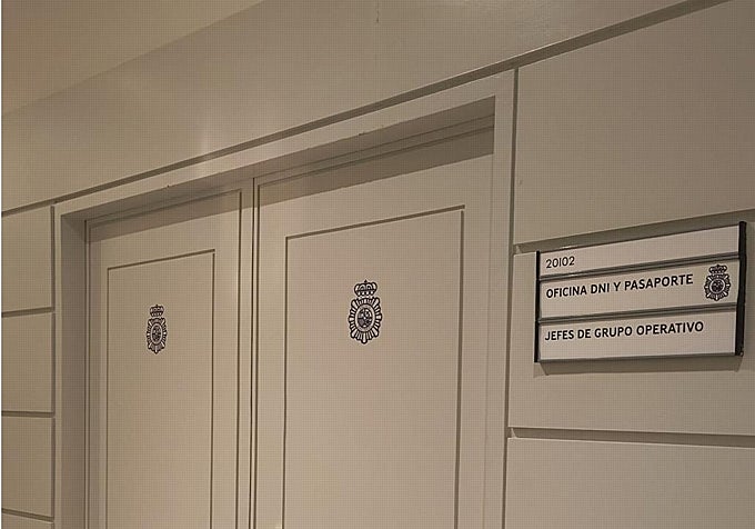 El interior de la Comisaría del Senado