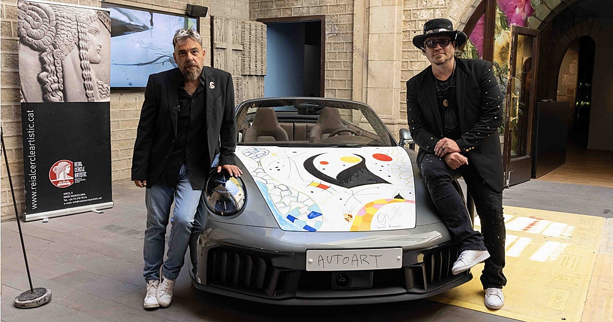 Barcelona convertirá su puerto en un gran museo al aire libre con coches de lujo convertidos en obras de arte