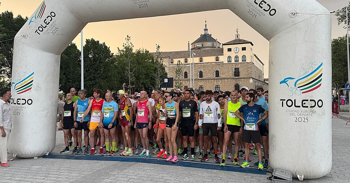 Unos 250 «valientes» reabren la Vega de Toledo participando en la carrera decana de Castilla-La Mancha