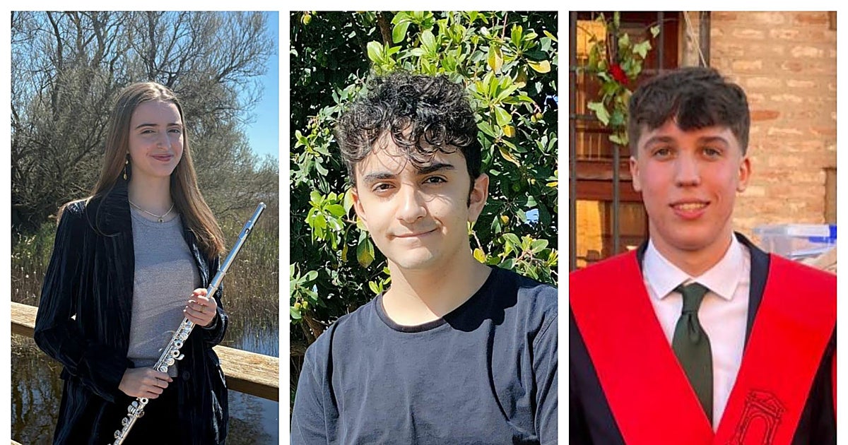 Gabriela, Carlos y Samuel, los mejores de la PAU, estudiarán Medicina y doble grado de Física y Matemáticas