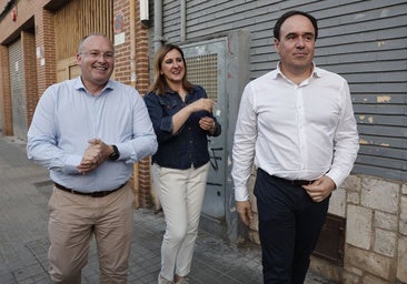 Miguel Tellado, María José Catalá y Juanfran Pérez Llorca