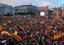 Madrid suspende la emisión del España-Arabia en Colón por el calor extremo