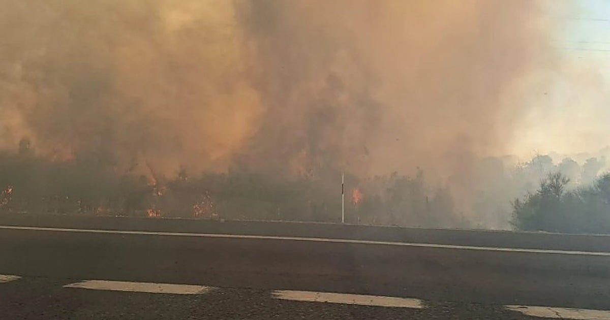 Los vecinos de Santa Bárbara, preocupados por la concatenación de incendios junto al barrio