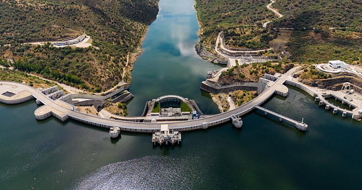Recorte al trasvase y agua de Castilla-La Mancha al mayor embalse de Europa en Portugal