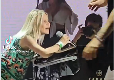 Eugenia Martínez de Irujo la lía en el concierto de Pablo López: «Él sí es un artistazo, no Bad Bunny»