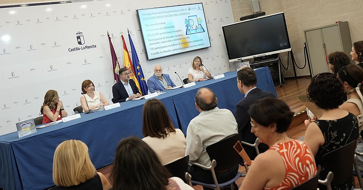 Castilla-La Mancha impulsa la Estrategia de Educación Inclusiva con 2.455 millones hasta 2028