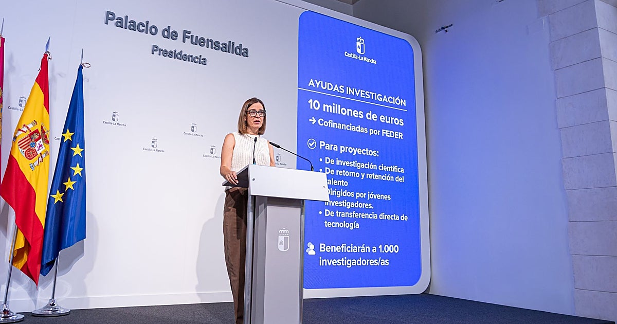 Castilla-La Mancha destina 10 millones a proyectos de investigación científica y tecnología
