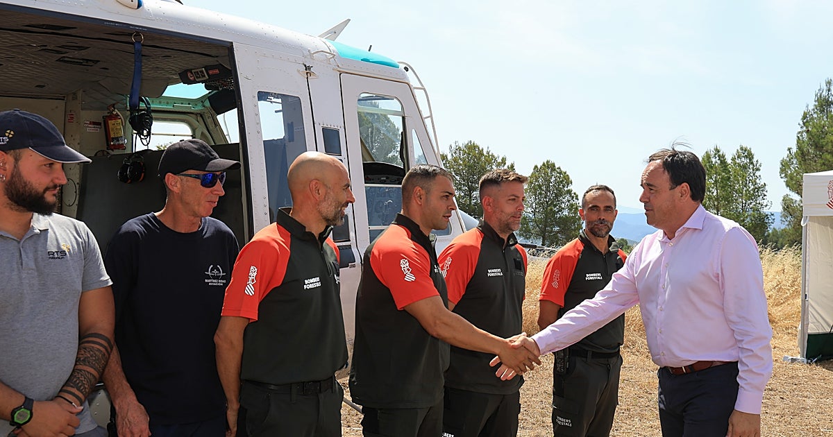 Llorca presenta «el mayor operativo» contra incendios con 4.400 profesionales
