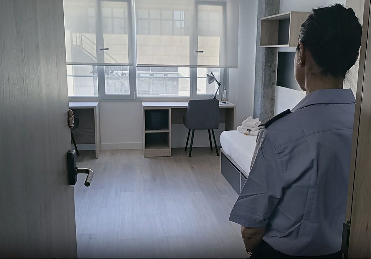 Imagen del 'coliving' para miembros de las Fuerzas Armadas