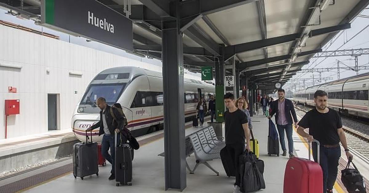 La línea de tren Huelva-Sevilla sufre un nuevo corte por una incidencia en la catenaria