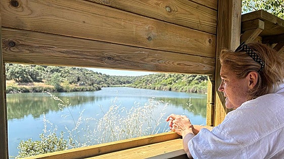 La finca 'El Borril' de la Diputación de Toledo cuenta con un nuevo observatorio de aves