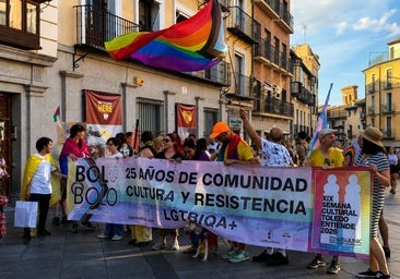Toledo reivindica un Orgullo que no se conforma con los símbolos: «Los derechos hay que defenderlos cada día»