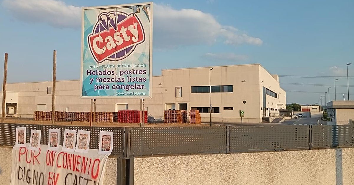 CCOO recurre la suspensión cautelar de la huelga en Helados Casty de Talavera