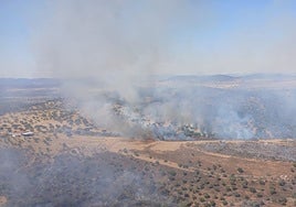 El Infoca da por extinguido el incendio forestal declarado el sábado en Los Blázquez