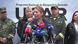 "Una alegría inmensa encontrar vida": rescatistas colombianos relatan su misión en Venezuela
