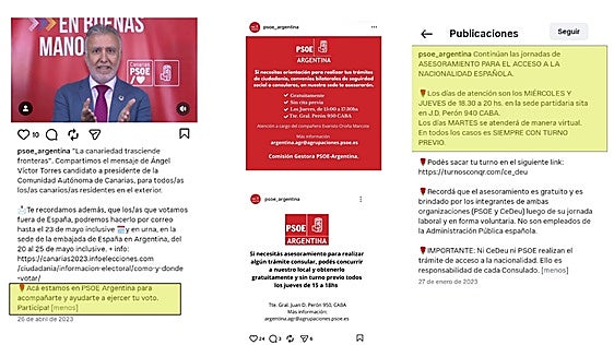 El PSOE en Argentina: «Acá estamos para acompañarte y ayudarte a ejercer tu voto»