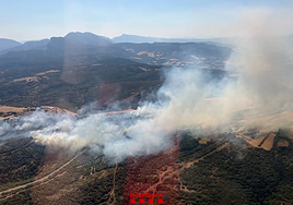 Cataluña pide ayuda a la UME por tres incendios simultáneos que han obligado a confinar a 33.000 personas