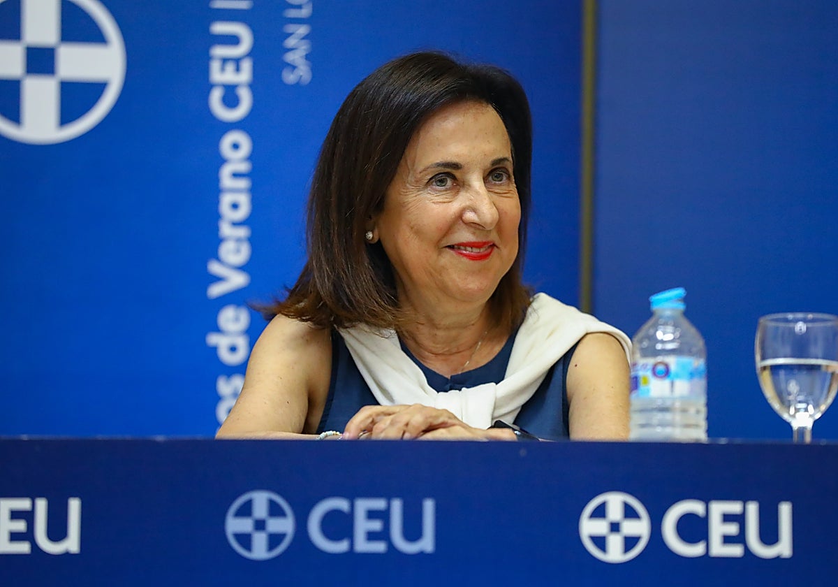 La ministra de Defensa, Margarita Robles.