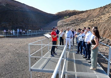 El Geoparque Volcanes de Calatrava Ciudad Real estrena centro de visitantes y nuevo aparcamiento