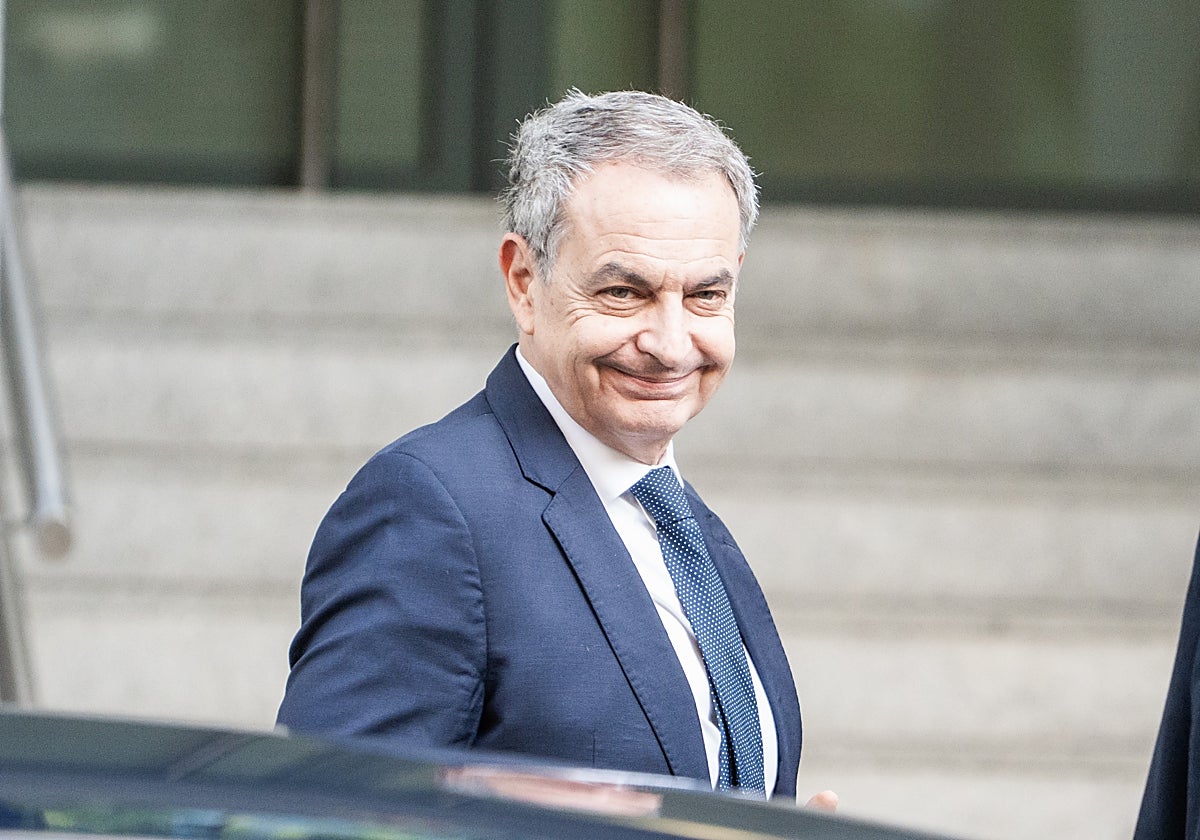 Zapatero en la Audiencia Nacional