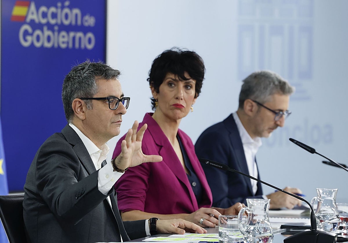 Rueda de prensa posterior al Consejo de Ministros.