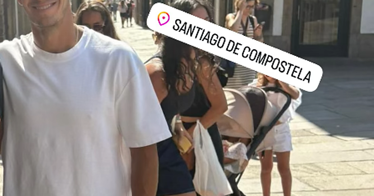 Un exjugador de la selección y el Real Madrid, de paseo por Santiago