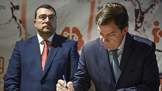 Barbón pide la autovía inacabada