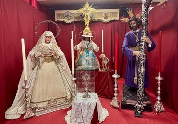 Los titulares de la Vera-Cruz, en la casa de hermandad de manera temporal