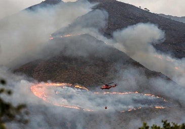 El incendio de Los Gallardos, en Almería, ya es el más grave de la historia de Andalucía