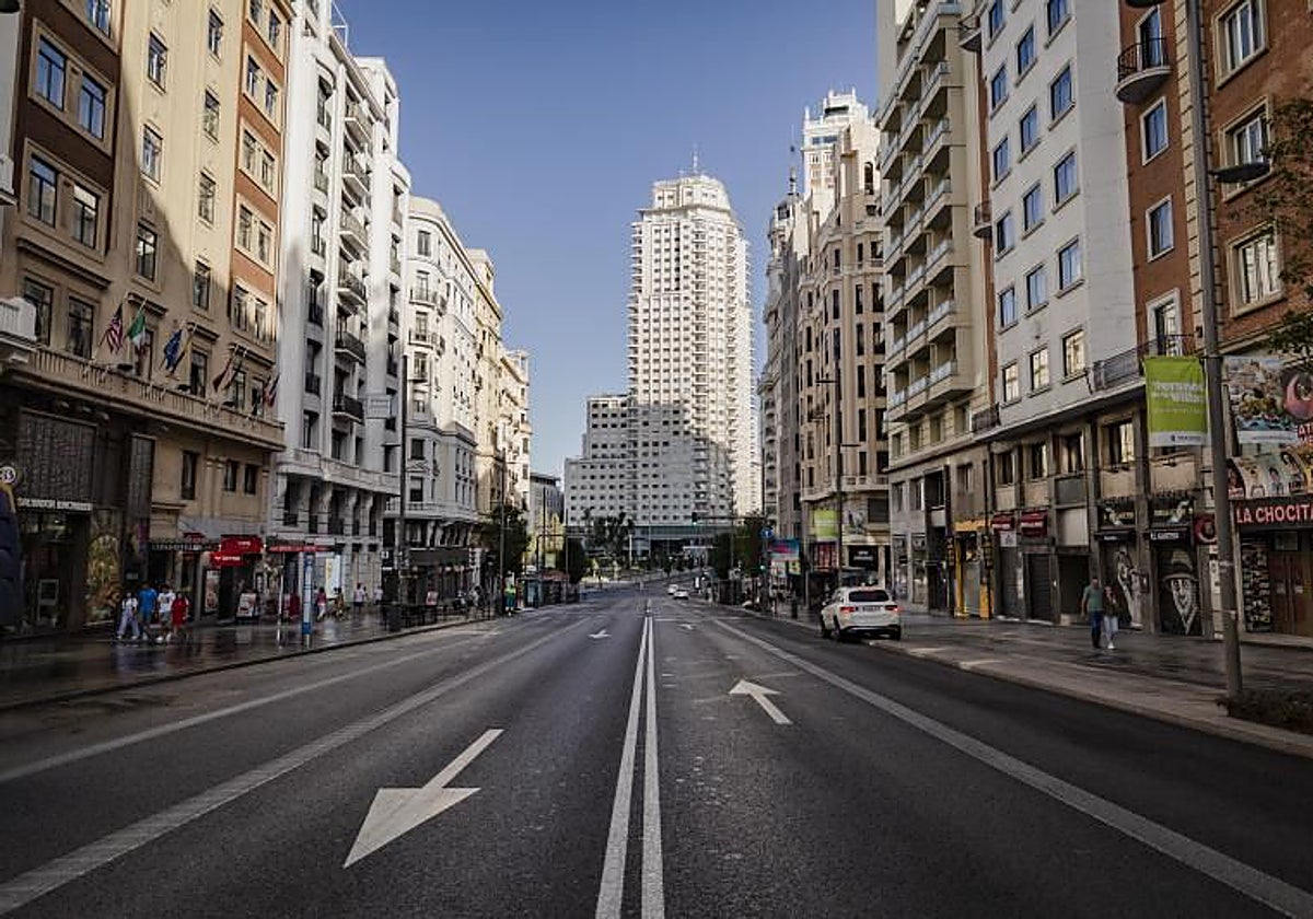 Gran Vía, ciudad fantasma