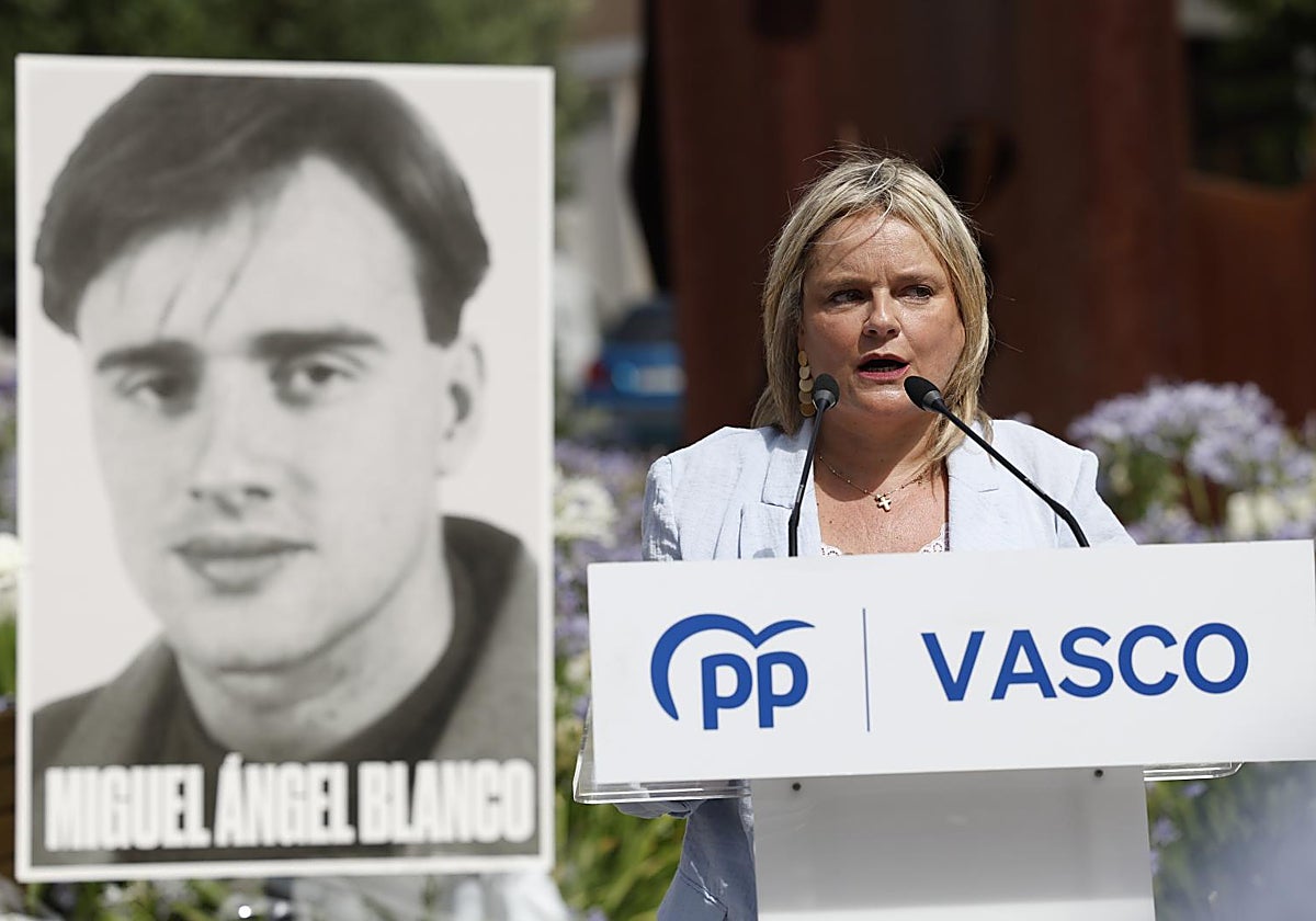 Marimar Blanco carga contra Sánchez en el aniversario del asesinato de su hermano Miguel Ángel: «Han elegido ponerse al lado de los verdugos»