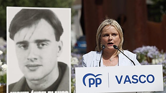 Marimar Blanco carga contra Sánchez en el aniversario del asesinato de su hermano Miguel Ángel: «Han elegido ponerse al lado de los verdugos»
