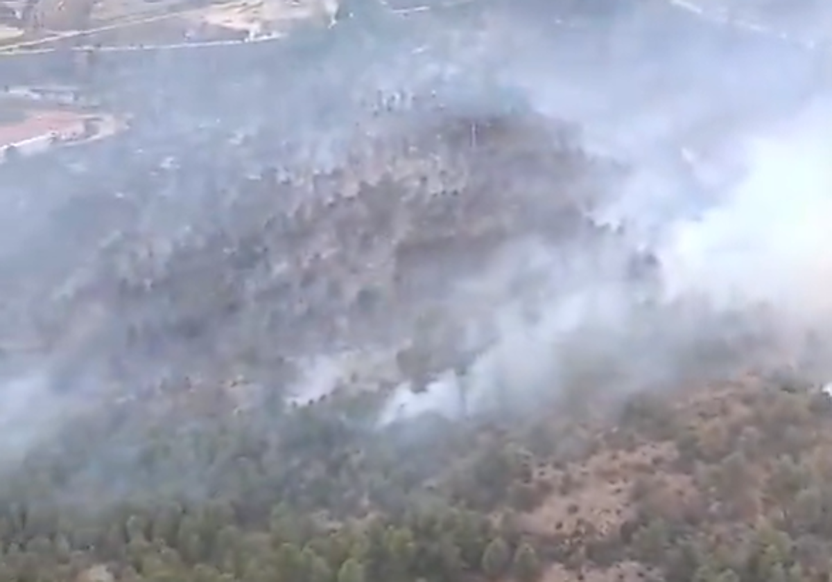 El incendio de Peñarroya de Tastavins (Teruel) obliga a activar el nivel 2 y pedir ayuda a la UME