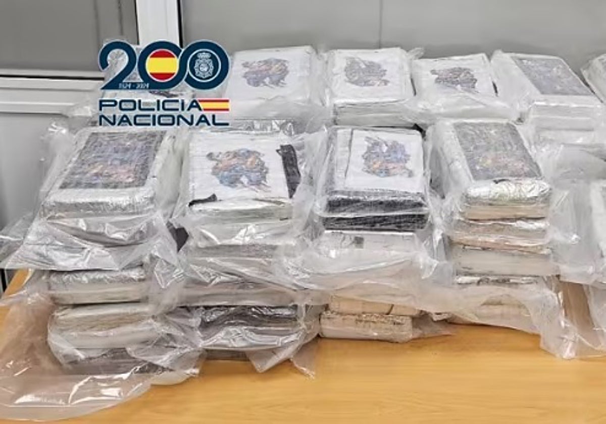 Más de 100 kilos de cocaína incautados en una operación que conecta el clan de los Balcanes con el clan de los Charlines