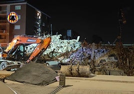 El edificio de Benetússer fue desalojado un minuto antes de derrumbarse por completo