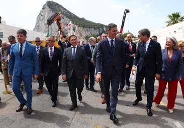 Sánchez celebra el derribo de la Verja de Gibraltar: «Hoy estamos haciendo historia de la buena»
