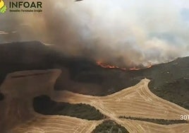 Aragón arde este julio: el incendio de Zaragoza arrasa 12.000 hectáreas sin control