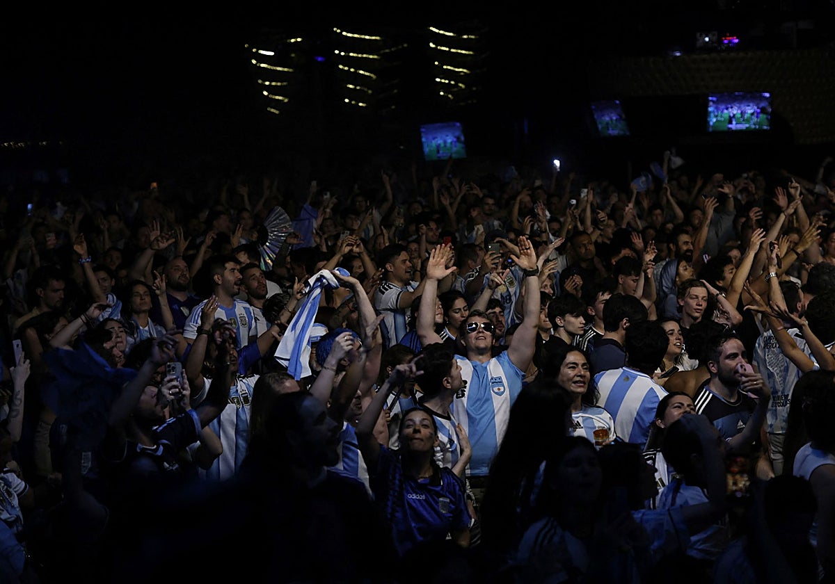 Intento de homicidio a cuchilladas en Sol durante la celebración argentina del Mundial
