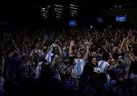 Intento de homicidio a cuchilladas en Sol durante la celebración argentina del Mundial