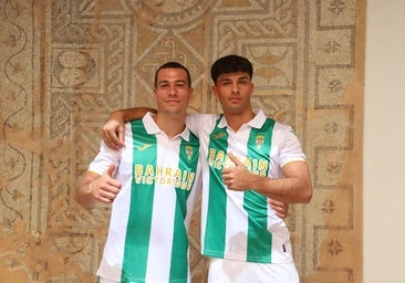 Damián Cáceres y Jacobo Martí afrontan con «ilusión y ambición» su gran oportunidad en el club